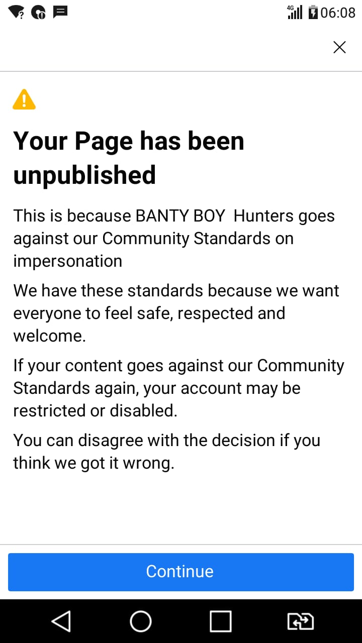 Banty Boys Facebook Banned By CIA Run FaceBook Page 5