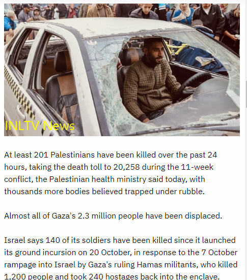Fighting Rages On In Gaza As Israel Takes Control Of Northern Gaza