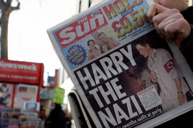 PrinceHarryClaimsThePrince&PrincessOfWalesLaughedAtHis2005NaziCostume